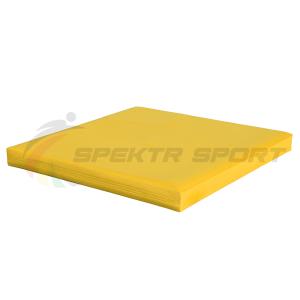 Купить Мат гимнастический 1х1х0,05 материал искожа, плотность 18 кг/м3 в Ивделе 