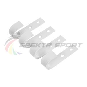 Купить Крюки подвесные (к-кт. 4 шт) для турника белые в Ивделе 