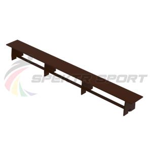 Купить Скамья гимнастическая (лам. фанера 15мм) 2500х240х245мм в Ивделе 