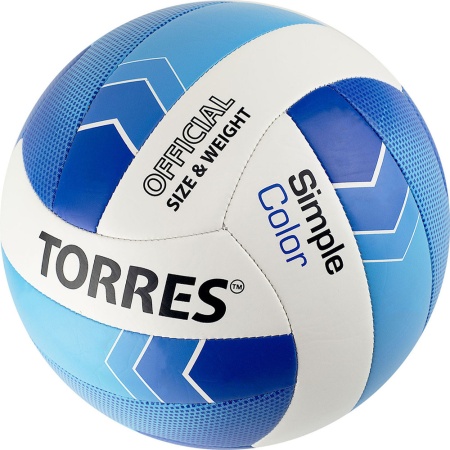 Купить Мяч волейбольный Torres Simple Color любительский р.5 в Ивделе 